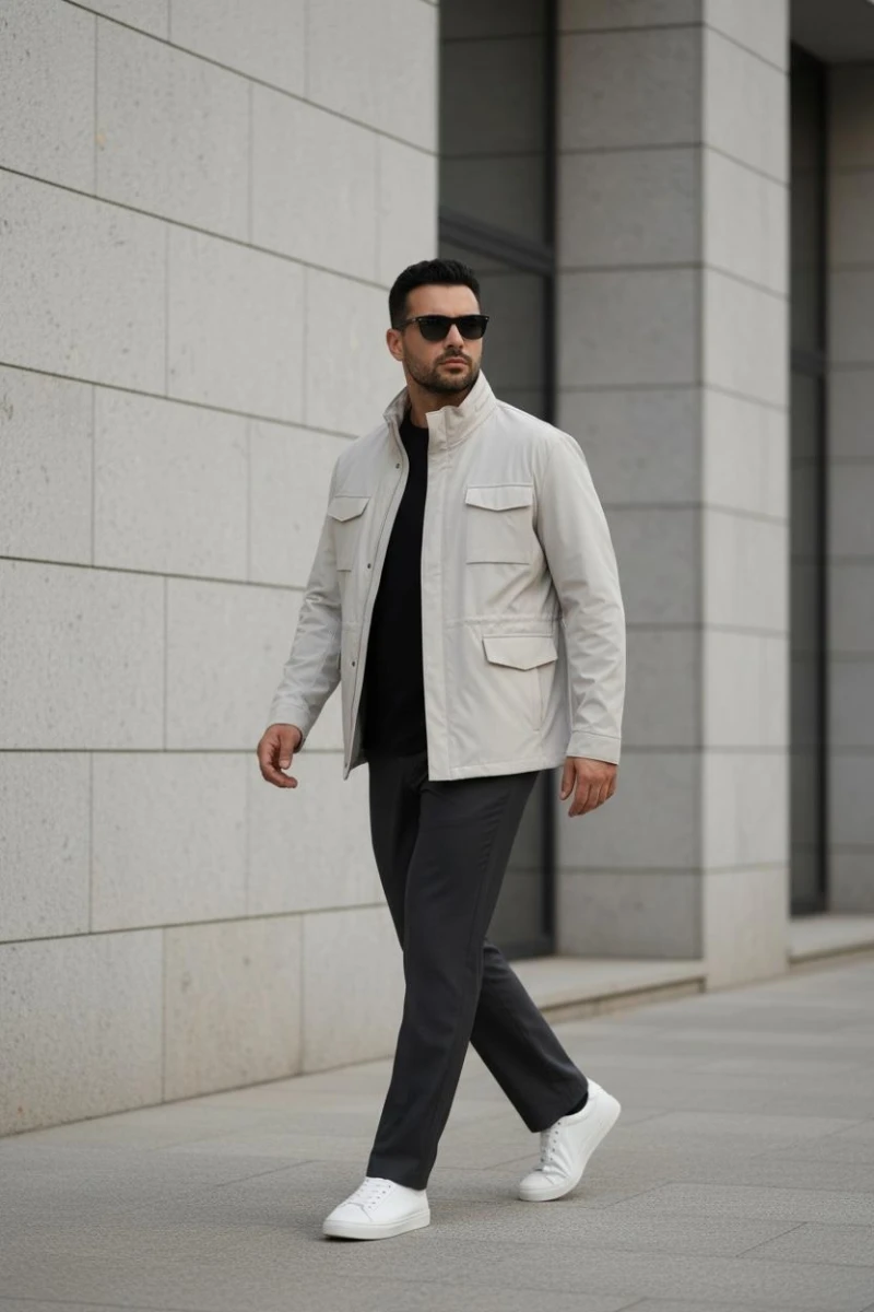 Men’s Elegant Utility Jacket