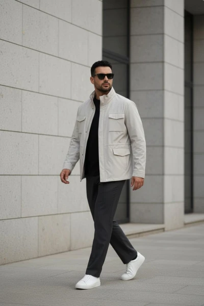 Men’s Elegant Utility Jacket