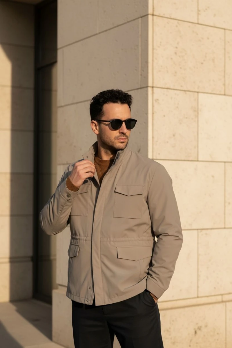 Men’s Elegant Utility Jacket