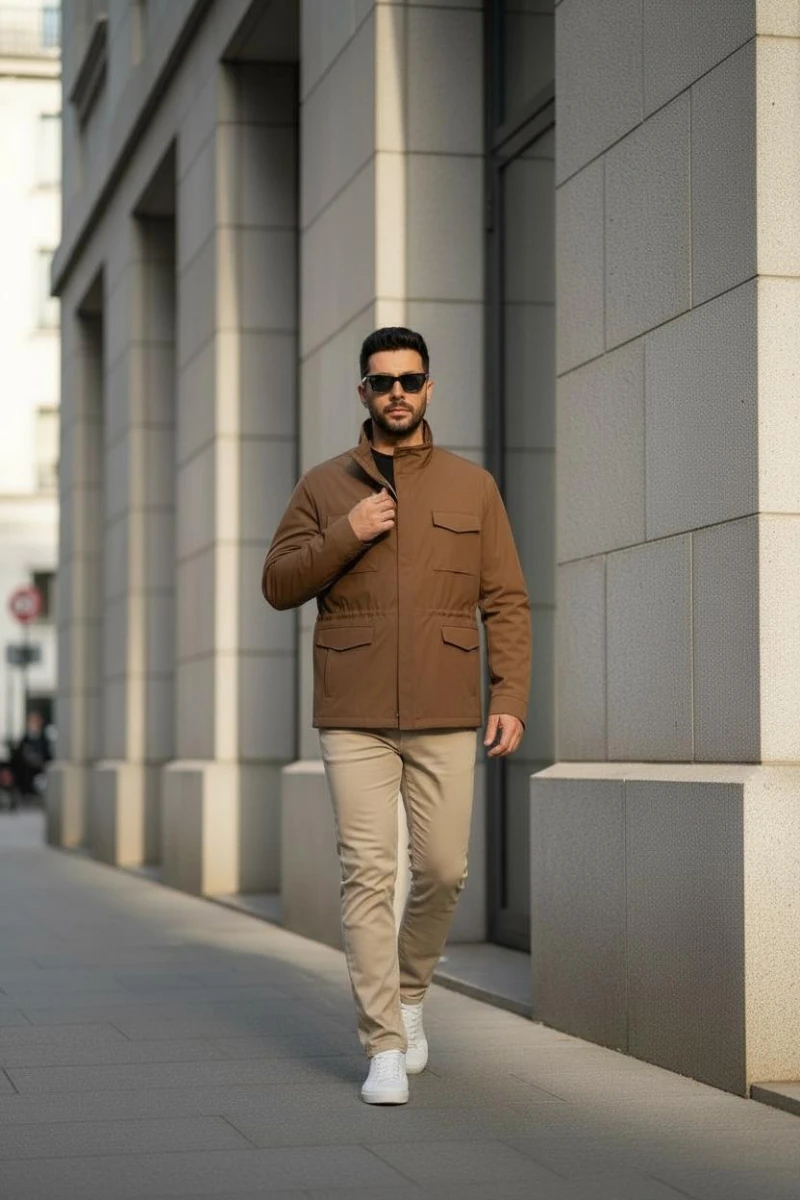 Men’s Elegant Utility Jacket