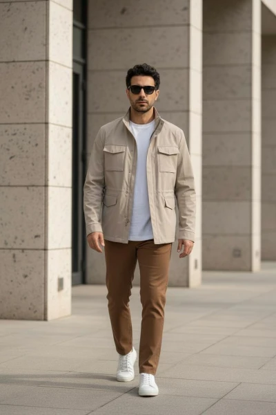 Men’s Elegant Utility Jacket