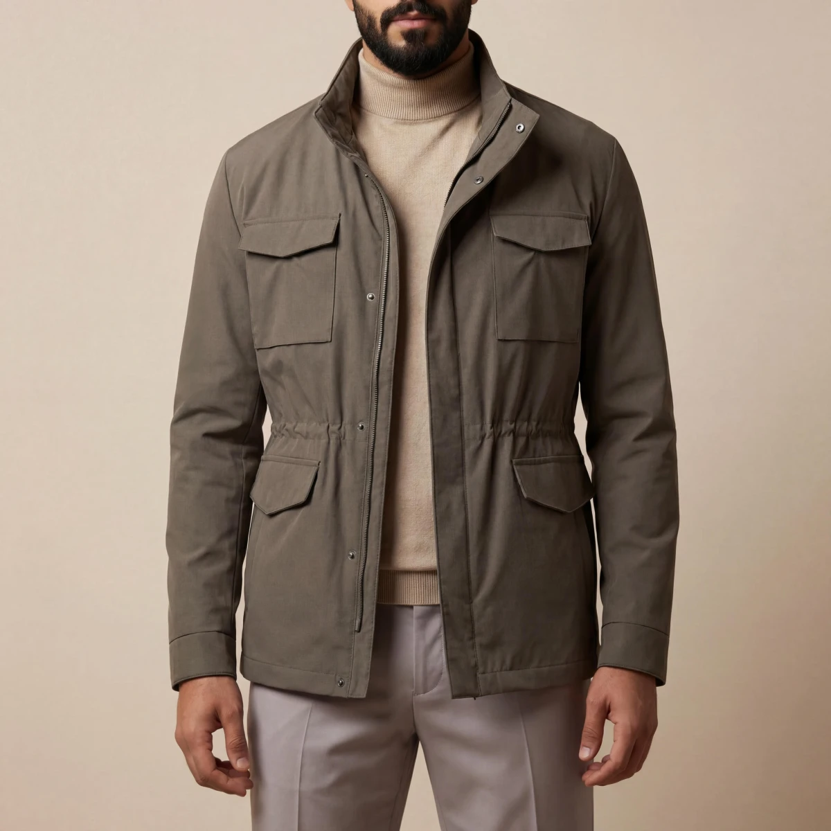 Men’s Elegant Utility Jacket