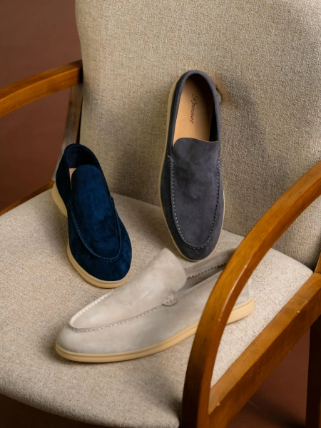 Men’s Suede Loafers