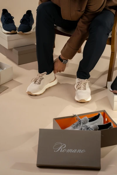 Men’s Knit Casual Sneakers