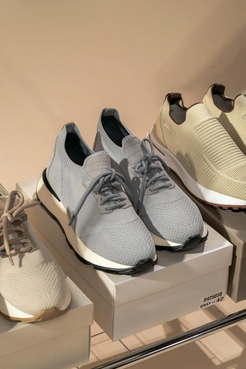 Men’s Knit Casual Sneakers
