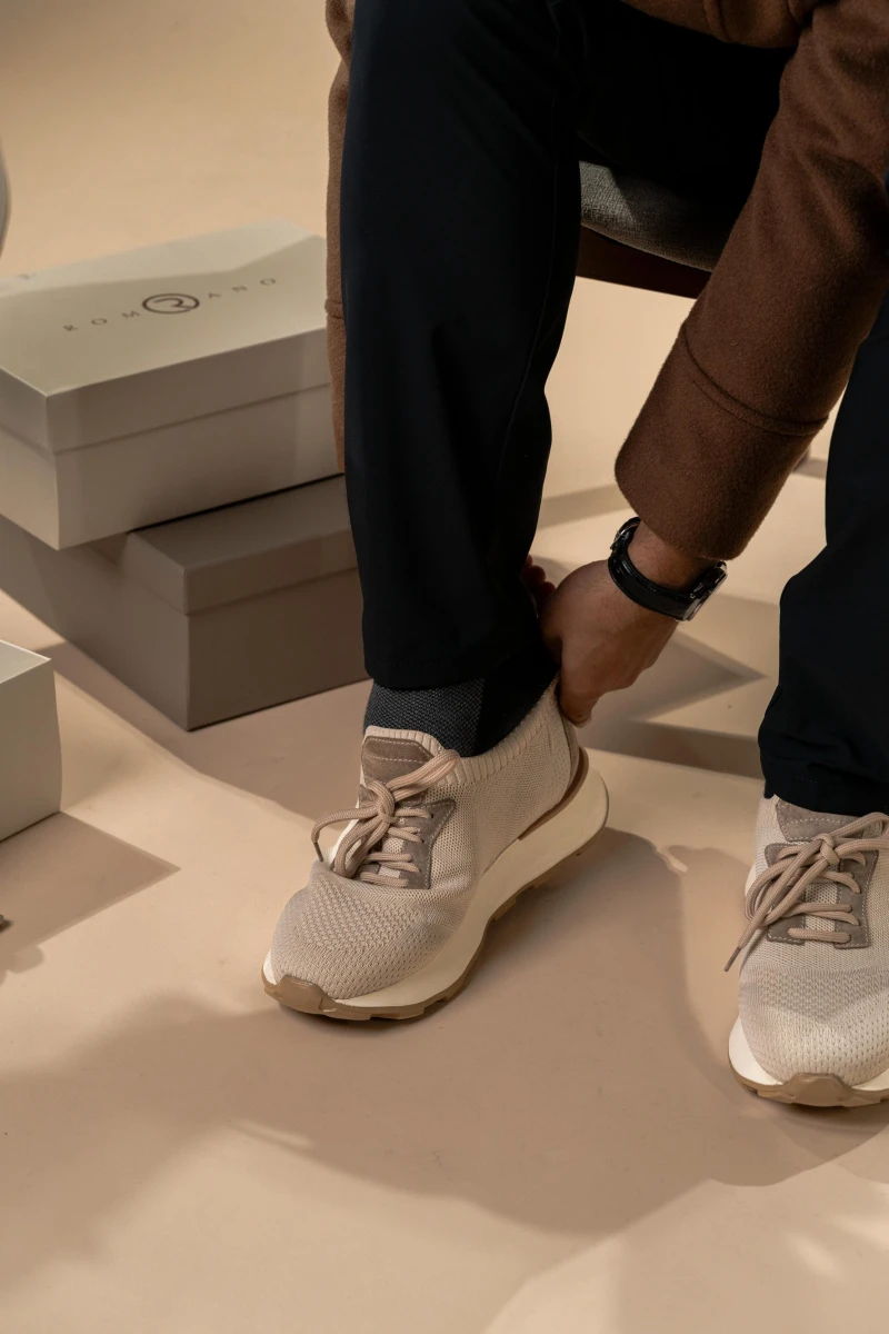 Men’s Knit Casual Sneakers