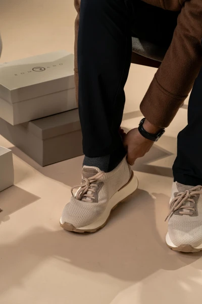 Men’s Knit Casual Sneakers