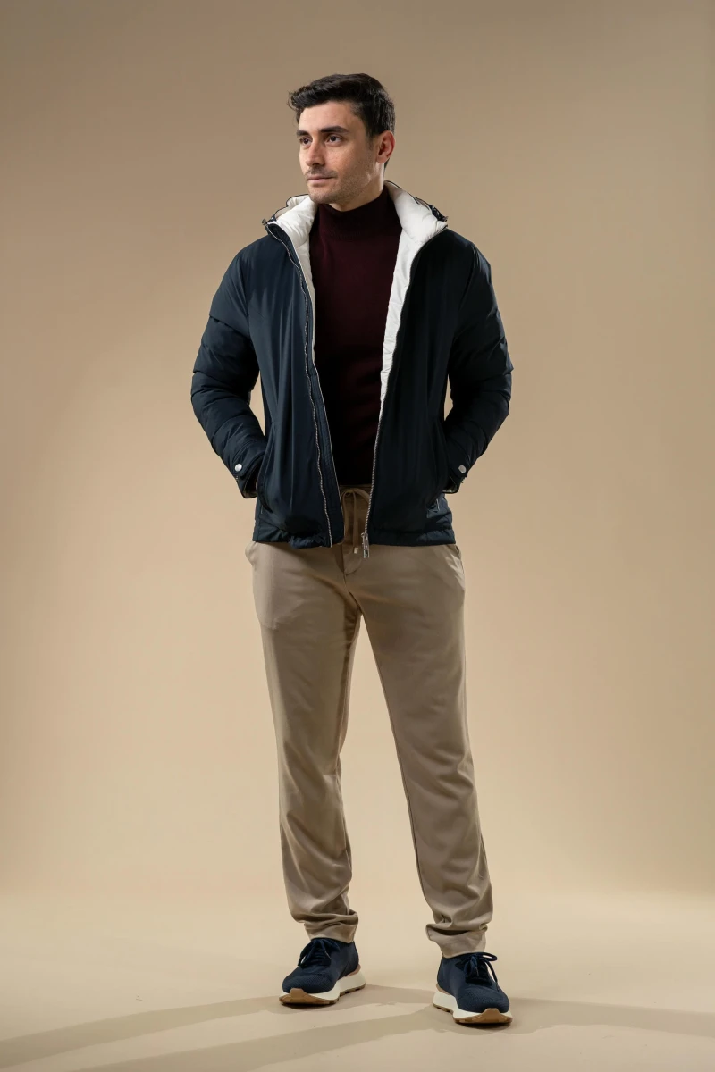 Men’s Padded Hooded Jacket