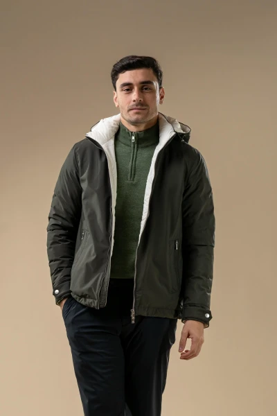 Men’s Padded Hooded Jacket