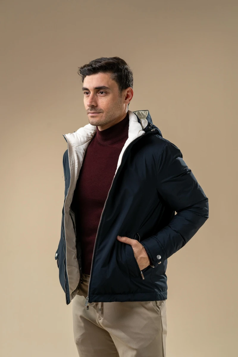 Men’s Padded Hooded Jacket