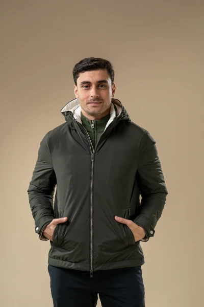 Men’s Padded Hooded Jacket