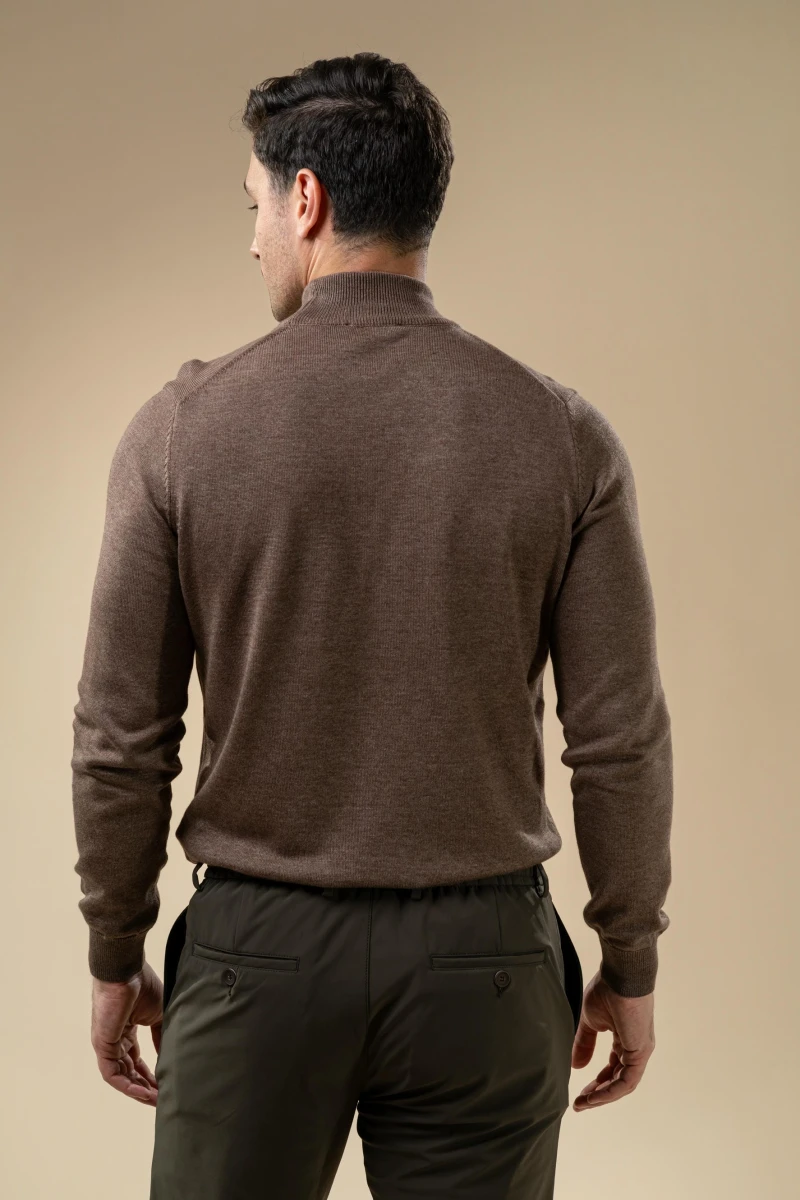 Men’s Turtleneck Knit Sweater