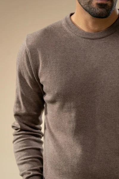 Men’s Crew Neck Knit Sweater