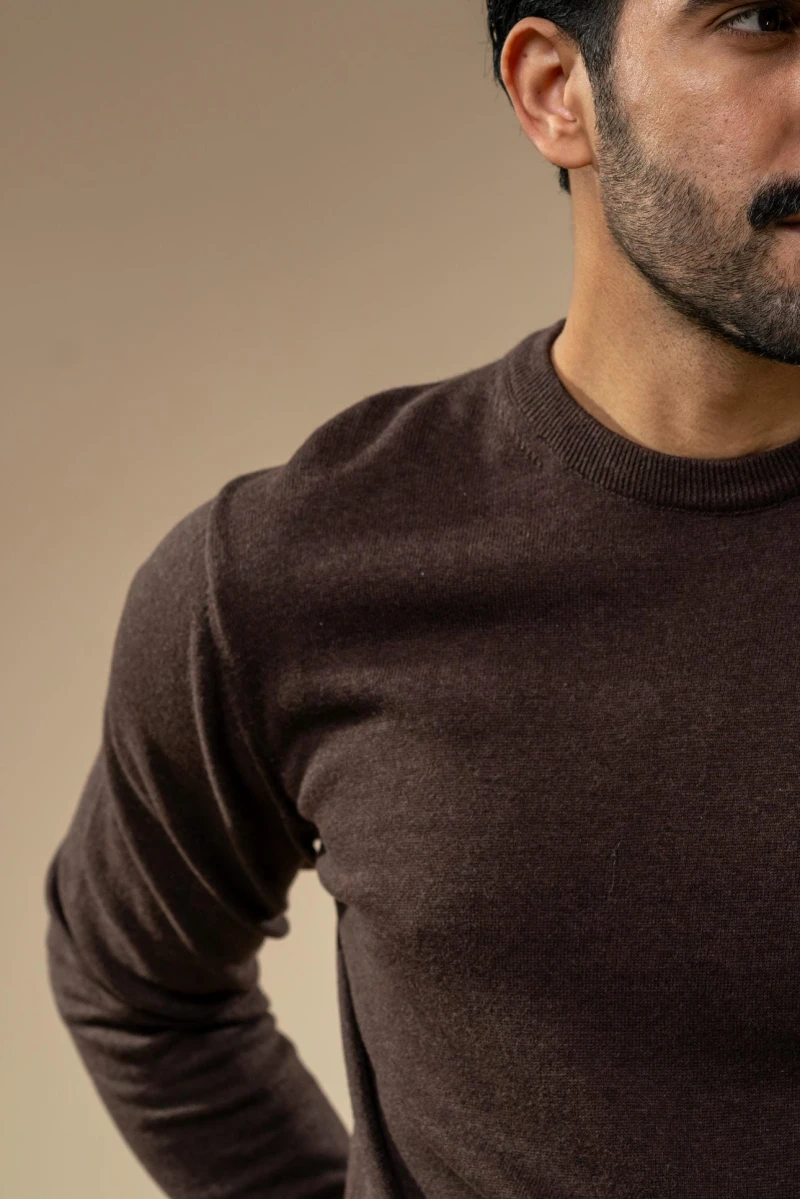 Men’s Crew Neck Knit Sweater