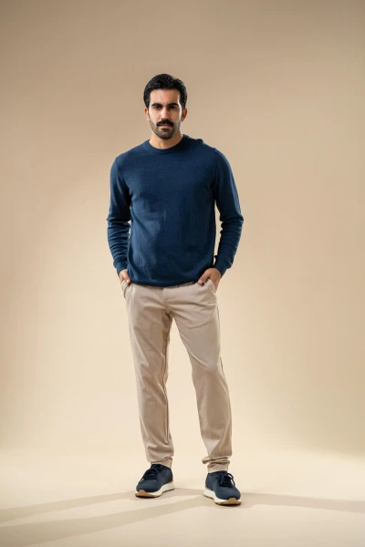 Men’s Crew Neck Knit Sweater