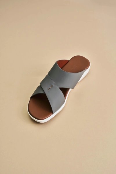 Men’s Cross Strap Slide Sandals