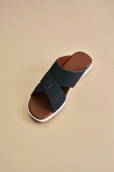 Men’s Cross Strap Slide Sandals