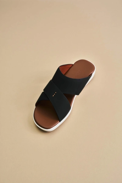 Men’s Cross Strap Slide Sandals
