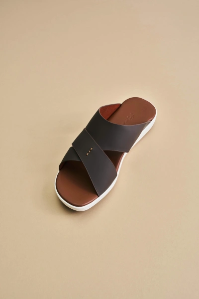 Men’s Cross Strap Slide Sandals